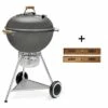 Weber 70th Anniversary Edition Master-Touch Charcoal Grill - 57cm Limited Edition With Wooden Handle Kit